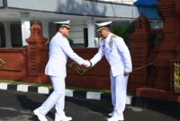 Dankodiklatal Letjen TNI Marinir Nur Alamsyah sambut Kasal Laksamana TNI Muhammad Ali