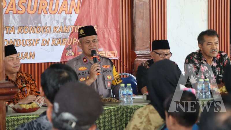 Polres Pasuruan gelar Jum'at Curhat bersama Media