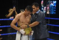 Kasal Laksamana TNI Dr. Muhammad Ali pasangkan sabuk emas MMA