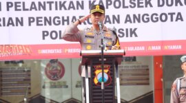 Kapolres Gresik AKBP Rovan Richard Mahenu