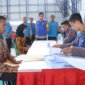 Kapolres Bojonegoro AKBP Mario Prahatinto cek penerimaan anggota Polri