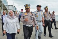 Kakorlantas Polri Irjen Pol. Agus Suryo Nugroho saat di Kota Batu