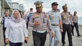 Kakorlantas Polri Irjen Pol. Agus Suryo Nugroho saat di Kota Batu