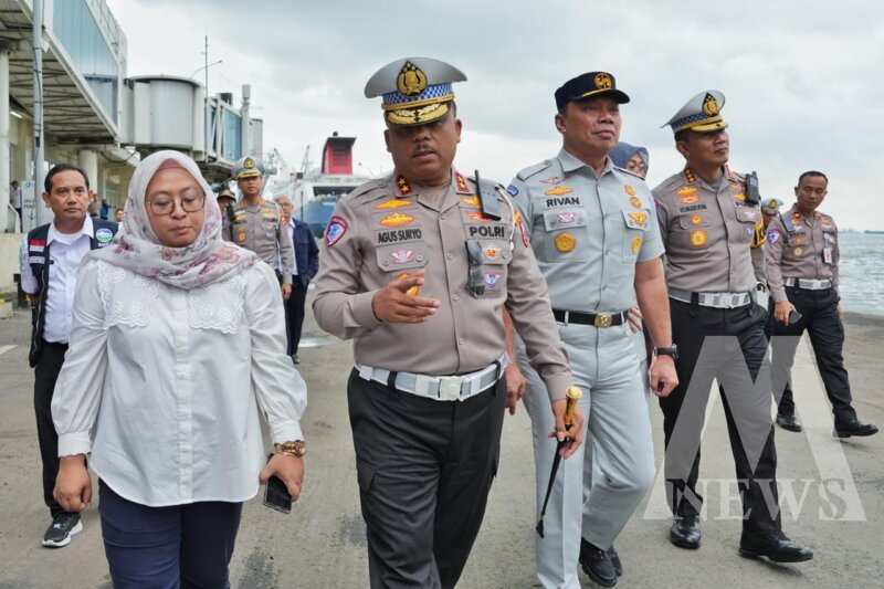 Kakorlantas Polri Irjen Pol. Agus Suryo Nugroho saat di Kota Batu