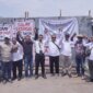 Ribuan orang hadang Eksekusi yang dilakukan PN Sidoarjo, dan dilakukan penundaan dua kali / AD1