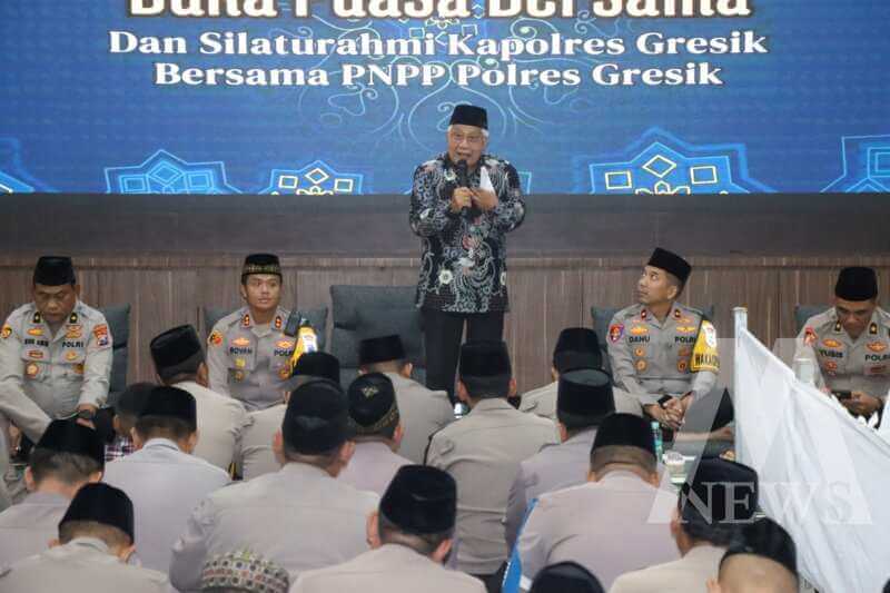 Polres Gresik gelar buka bersama dan silaturahmi