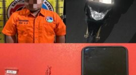 Polisi tangkap pelaku beserta barang buktinya