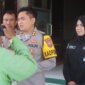 Kapolres Probolinggo AKBP Wisnu Wardana didampingi kasi Humas Iptu Vita