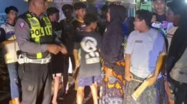Polres Probolinggo patroli sahur