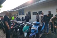 Polres Malang amankan motor balap liar