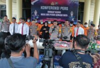 Polres Nganjuk ungkap kasus Operasi Pekat Semeru