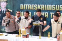 Ditreskrimsus Polda Jatim Ungkap Modus MinyaKita Palsu