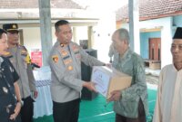 Wakapolres Nganjuk Kompol Subiyantana saat Silaturahmi Kamtibmas