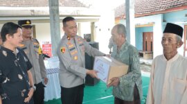Wakapolres Nganjuk Kompol Subiyantana saat Silaturahmi Kamtibmas
