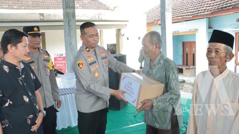 Wakapolres Nganjuk Kompol Subiyantana saat Silaturahmi Kamtibmas