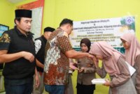 Satresnarkoba Polres Pelabuhan Tanjung Perak buka puasa dan santuni 100 yatim