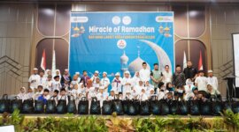 Miracle of Ramadhan berbagi kebahagiaan ke anak Yatim Piatu