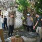 Kapolres Gresik AKBP Rovan tinjau TKP di Aspol Polsek Ujungpangkah