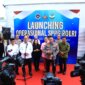 Kapolri Jenderal Pol Listyo Sigit Prabowo saat launching operasional SPPG Polri