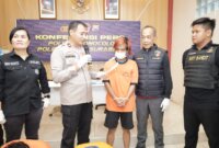 Polisi tangkap pelaku Curanmor beserta barang buktinya