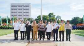 Kapolri Jenderal Pol Listyo Sigit Prabowo bersama Forkopimda Jatim