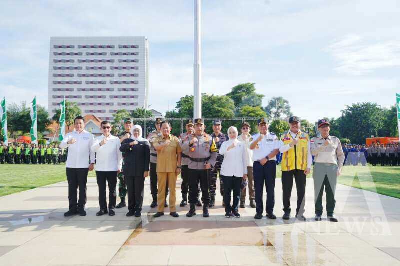 Kapolri Jenderal Pol Listyo Sigit Prabowo bersama Forkopimda Jatim