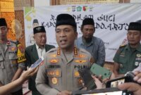 Kapolresta Sidoarjo Kombespol Christian Tobing