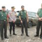 Kapolres Gresik AKBP Rovan Richard Mahenu saat terima kunjungan Presiden RI