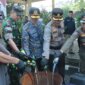Polres Nganjuk bersama forkopimda lakukan pemusnahan BB
