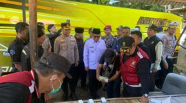 Polresta Banyuwangi gelar tes urine dan rikkes ke crew PO DAMRI dan PO Abiyan