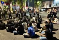 Tim Jogoboyo Polrestabes Surabaya amankan 51 remaja bikin onar