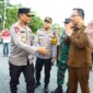 Kapolda Jatim Irjen Pol Drs. Nanang Avianto kunjungi ke Posyan Bunder didampingi Kapolres Gresik AKBP Rovan Richard Mahenu