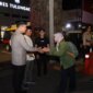 Kapolres Tulungagung AKBP Muhammad Taat Resdi terima kedatangan peserta Mudik