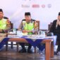 Kapolres Bojonegoro AKBP Mario Prahatinto saat buka puasa bersama BKP