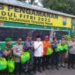 Kapolres Pelabuhan Tanjung Perak AKBP Wiliam Cornelis Tanasale cek Pos Pam Idul Fitri