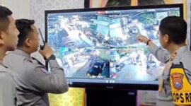 Kapolres Gresik AKBP Rovan Richard Mahenu cek arus mudik lebaran