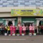 Kapolres Pelabuhan Tanjung Perak AKBP Wiliam Cornelis Tanasale kunjungan ke Pos Terpadu