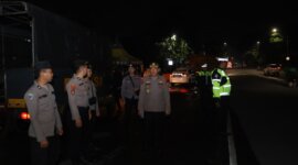 Polres Pelabuhan Tanjung Perak Gelar Patroli Skala Besar