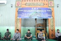 Kapolres Bangkalan AKBP Hendro Sukmono saat hadiri pengajian