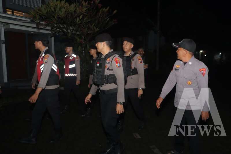 Polres Mojokerto Patroli Rumah Kosong