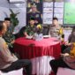 Kapolres Tulungagung AKBP Muhammad Taat Resdi di Posyan GOR Lembupeteng