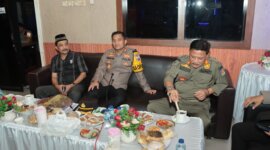Kapolres Nganjuk AKBP Siswantoro bersama Forkopimda cek Pos Pam dan Posyan