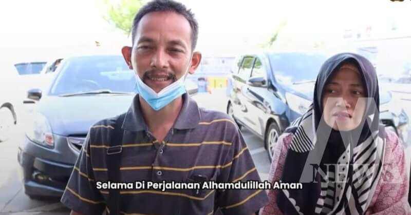 Pemudik ucapkan terimakasih untuk Polri