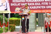Kapolres Gresik AKBP Rovan Richard Mahenu