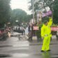 Kapolres Nganjuk AKBP Siswantoro turun langsung urai arus balik lebaran
