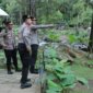 Kapolres Nganjuk AKBP Siswantoro tinjau tempat Wisata Jolotundo
