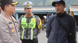 Kapolres Probolinggo AKBP Wisnu Wardana Patroli Dialogis di TNBTS