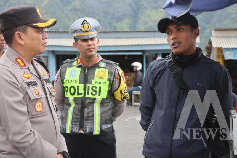 Kapolres Probolinggo AKBP Wisnu Wardana Patroli Dialogis di TNBTS