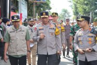 Kapolda Jatim Irjen Pol Drs. Nanang Avianto didampingi Kapolres Batu AKBP Andi Yudha Pranata