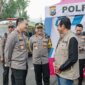 Wakapolda Jatim Brigjen Pol Pasma Royce saat kunjungi posyan dan pos pam di Malang Raya